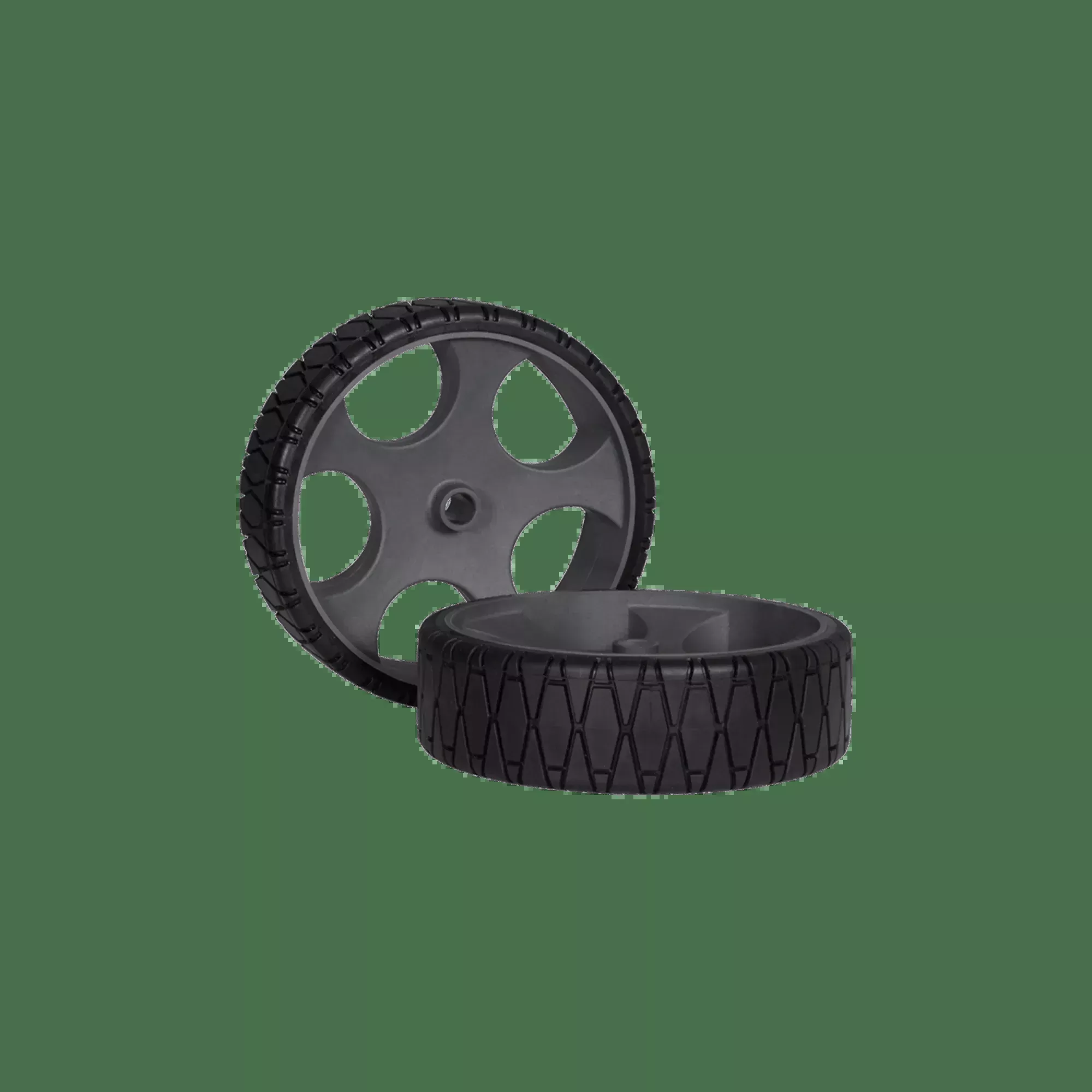 12" No-Flat Wheels (Pair)