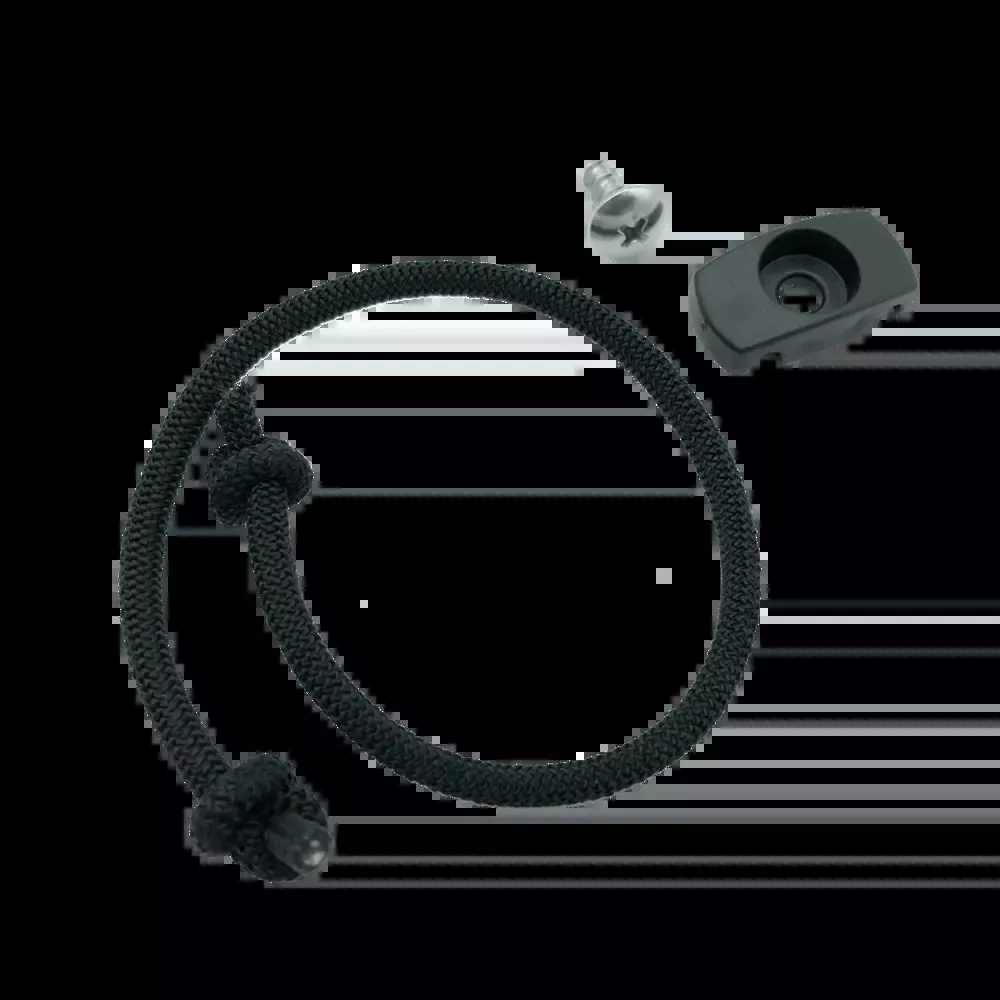 13.5 in Black Bungee