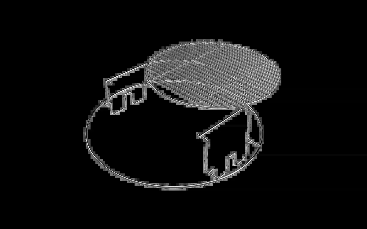 2-Piece Multi-Level Rack for L