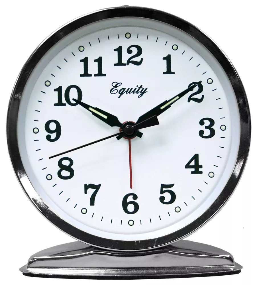 24014 Analog Wind-Up Loud Bell Alarm Clock
