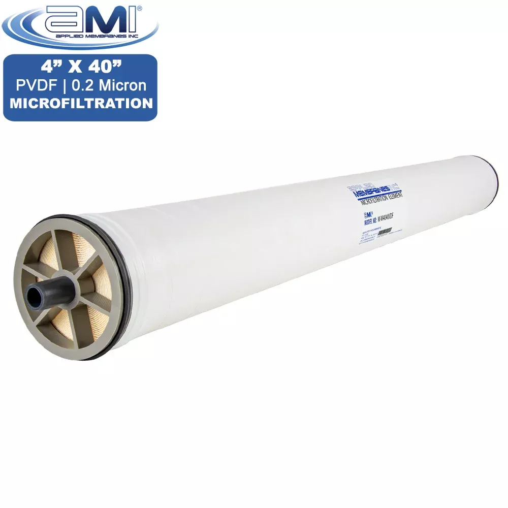 4" x 40" | PVDF Microfiltration Membrane Element | Polyvinylidene Fluoride
