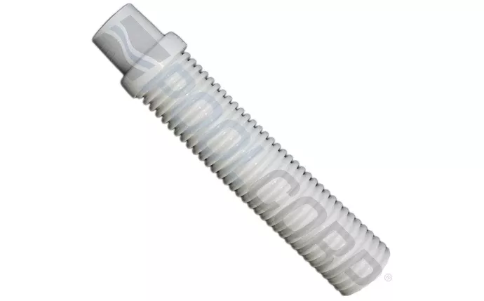 48" White Universal Suction Cleaner Hose