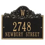 Acanthus Monogram Personalized - Wall Plaque