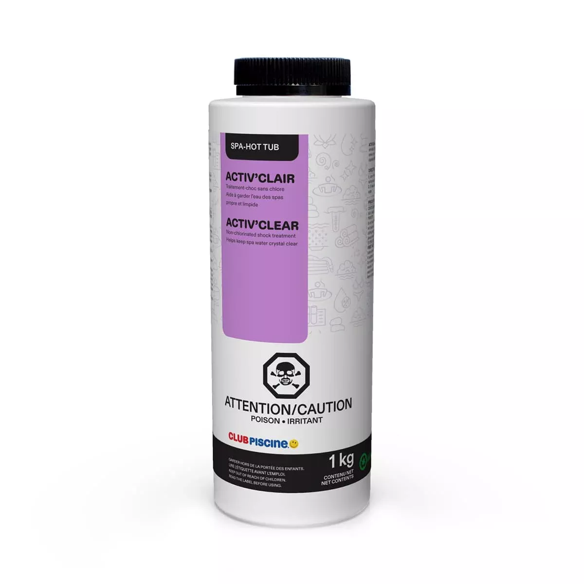 Activ' clair clarifiant et oxydant - 1 kg