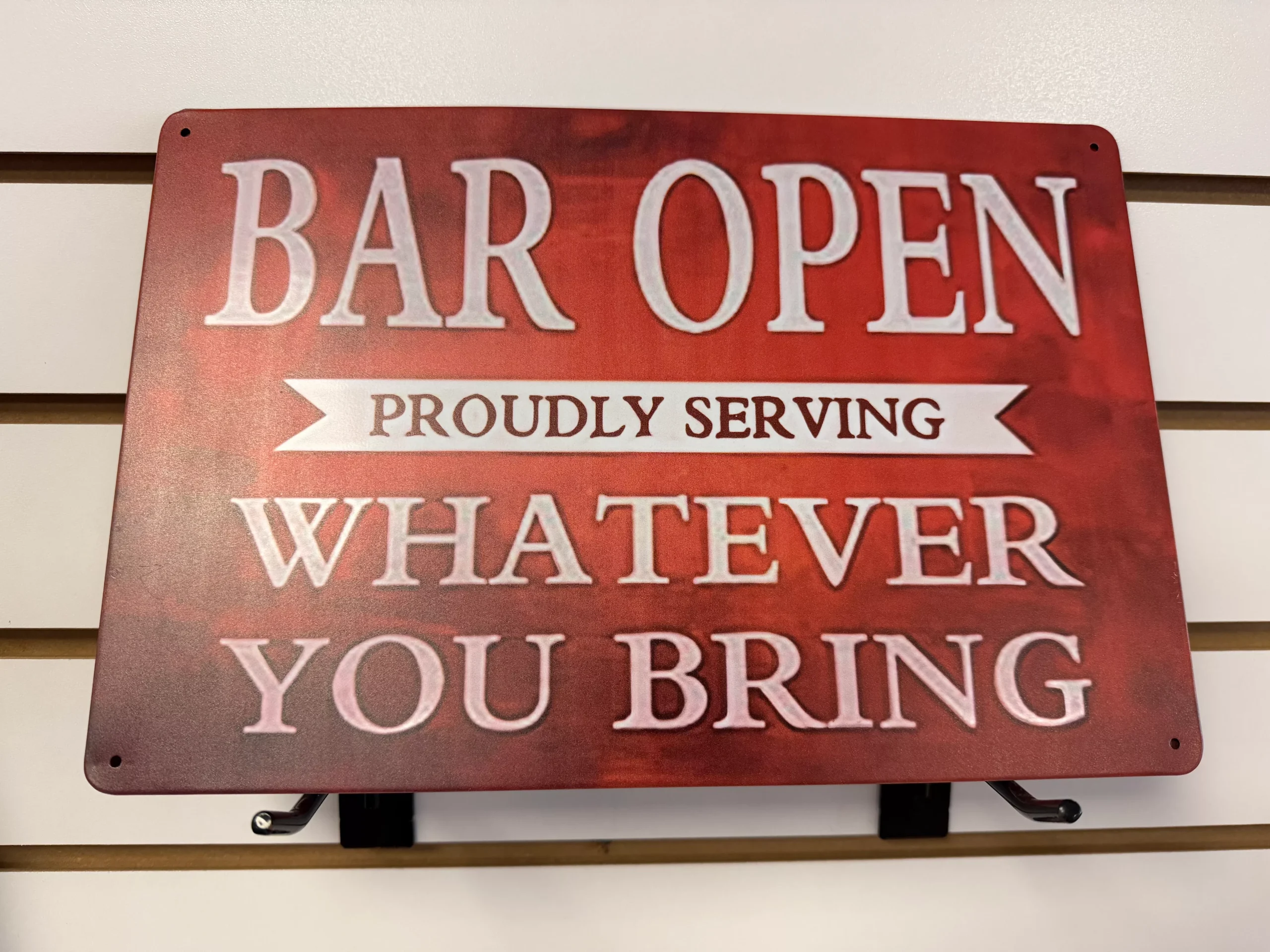 "BAR OPEN"