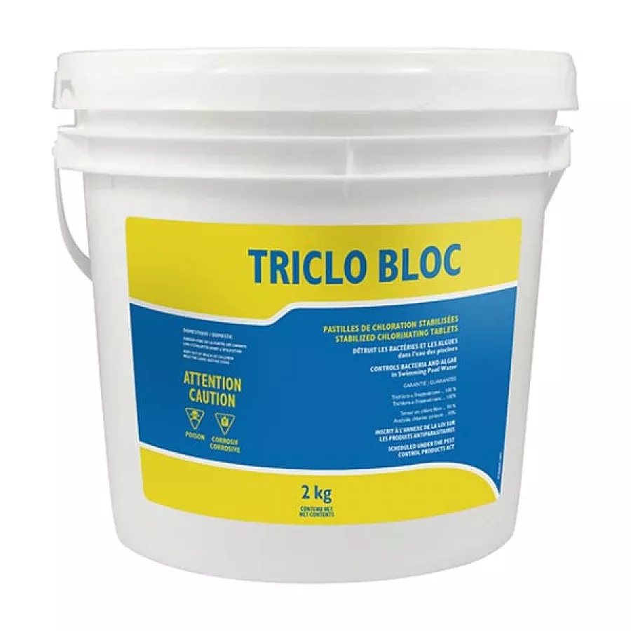 Bloc d'assainissant Triclo Bloc
