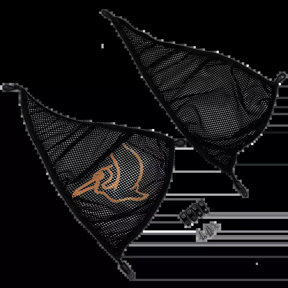 Bright Orange Mesh Deck Cover