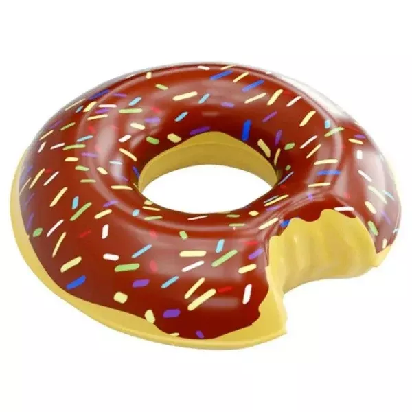 Chocolate Donut Pool Float