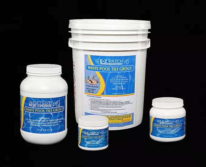 E-Z Patch 4 (White) Pool Tile Grout Repair