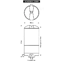 EchoMax 230BR Radar Reflector