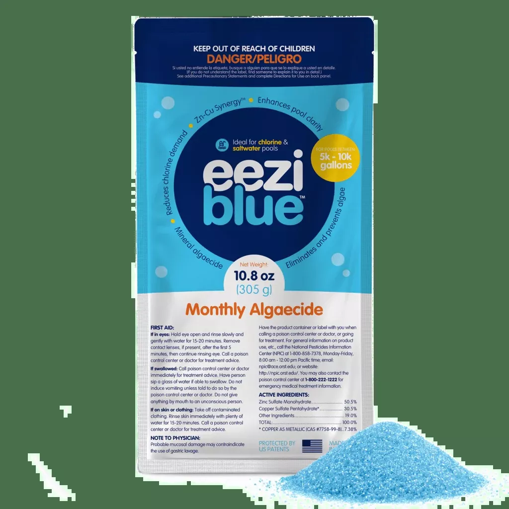 Eeziblue Monthly Algaecide