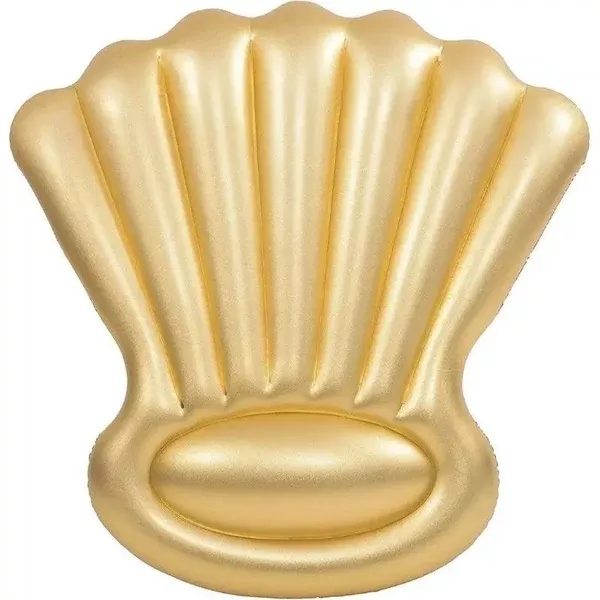Golden Seashell Pool Float