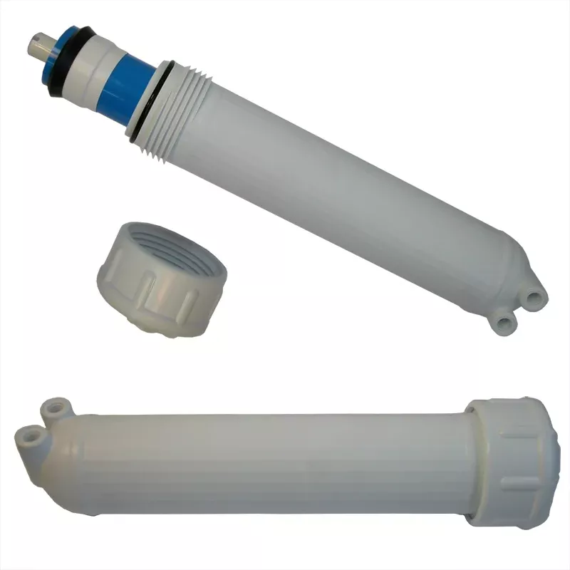 Housing for Residential Membrane |In: Straight | Out: Elbow