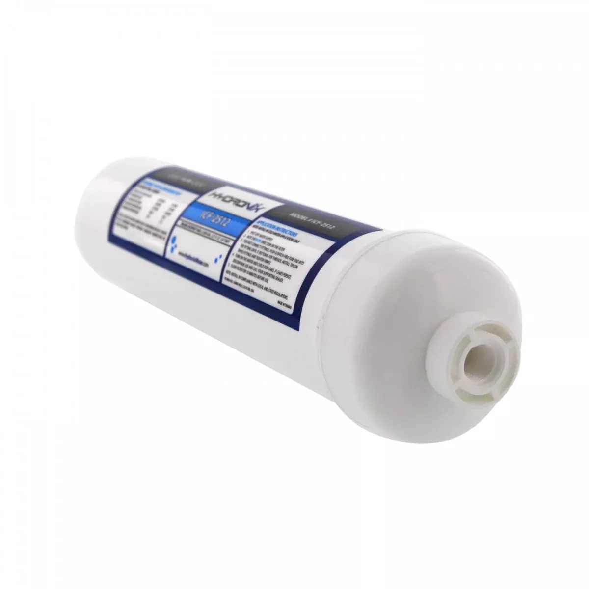 Hydronix Alkaline Inline Filter | 2.5" X 12"