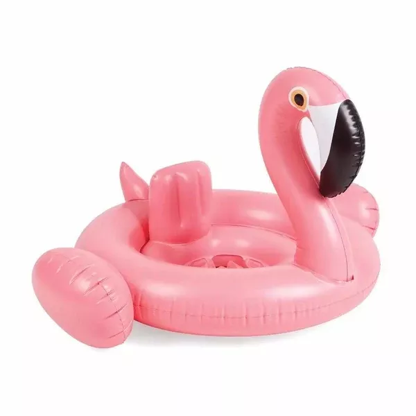 Inflatable Flamingo Baby Float