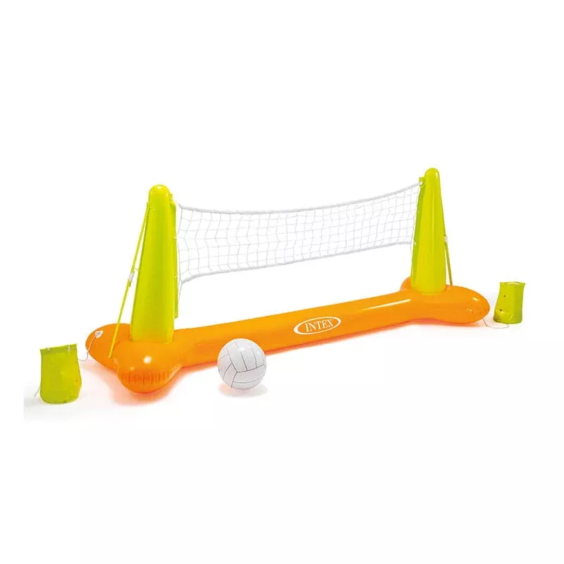 Jeu de volleyball de piscine avec sac d'encrage