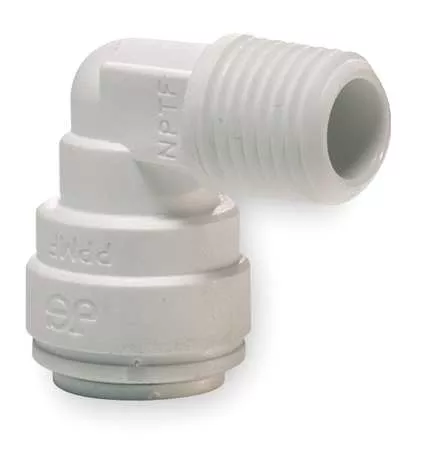John Guest 90 degree 1/4" QC x 1/8" Male