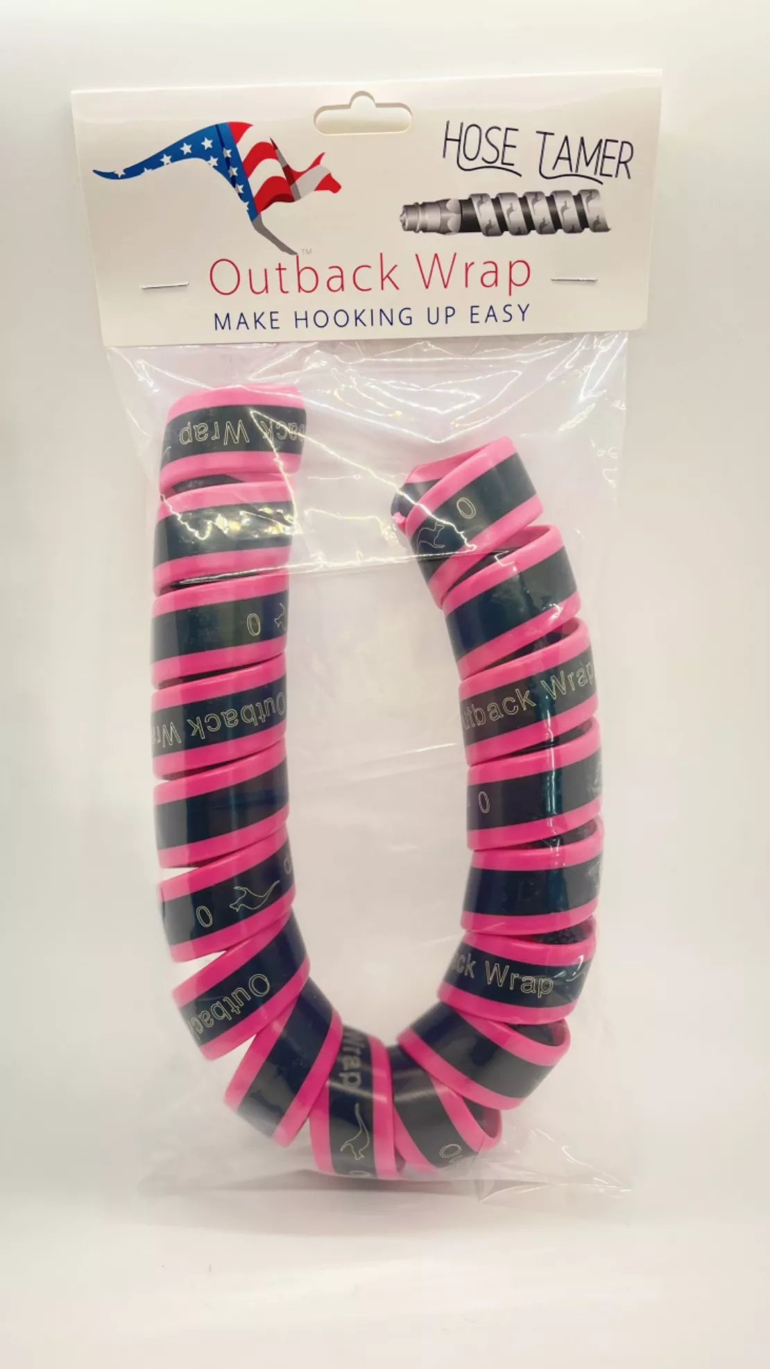 Outback Wrap | 18in Pink Hose Tamer 1-1/2 inch (40mm)