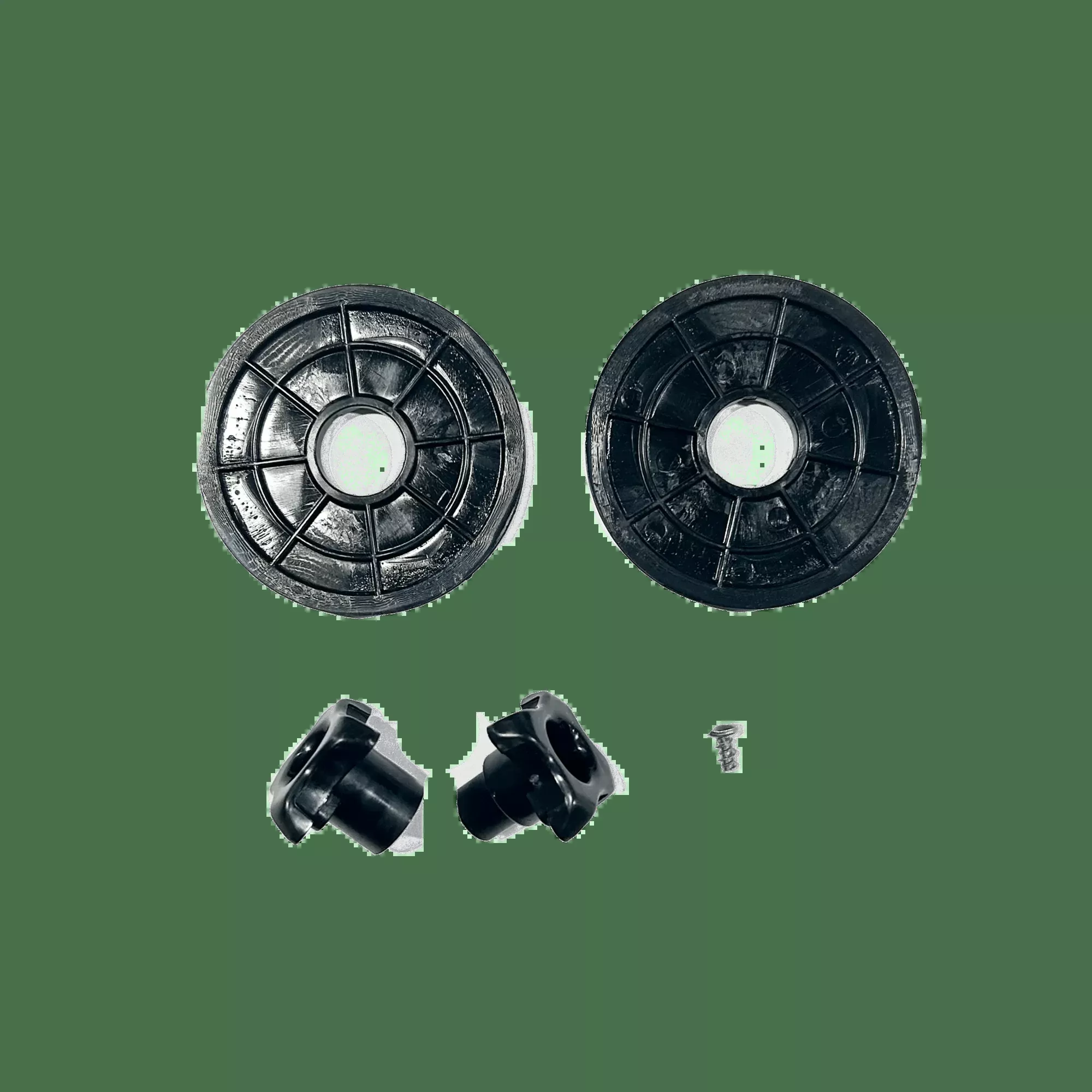 Rudder Axle with Pulleys