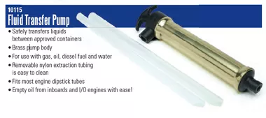 Scepter Brass Fluid Transfer Pump
