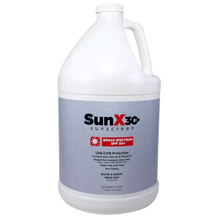 SunX SPF30 Sunscreen - Gallon