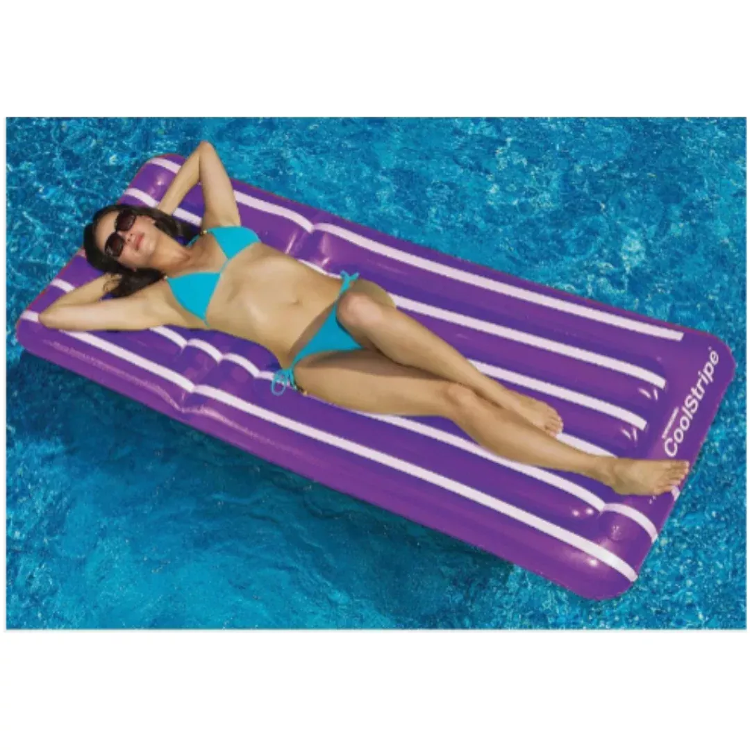 Swimline Cool Stripe Mattress Pool Float