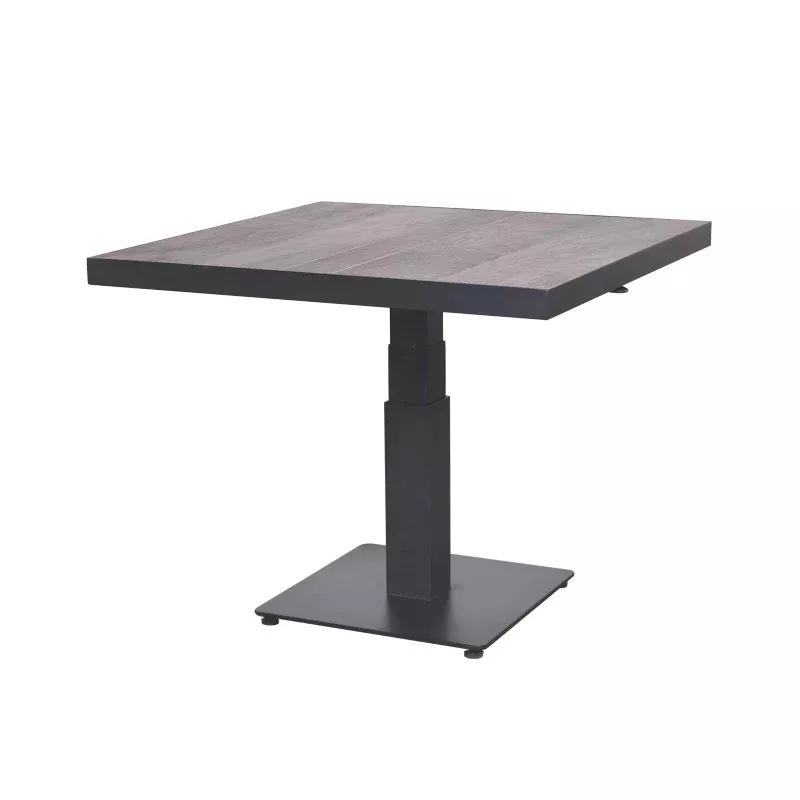Table à manger extérieure Laurence à hauteur ajustable