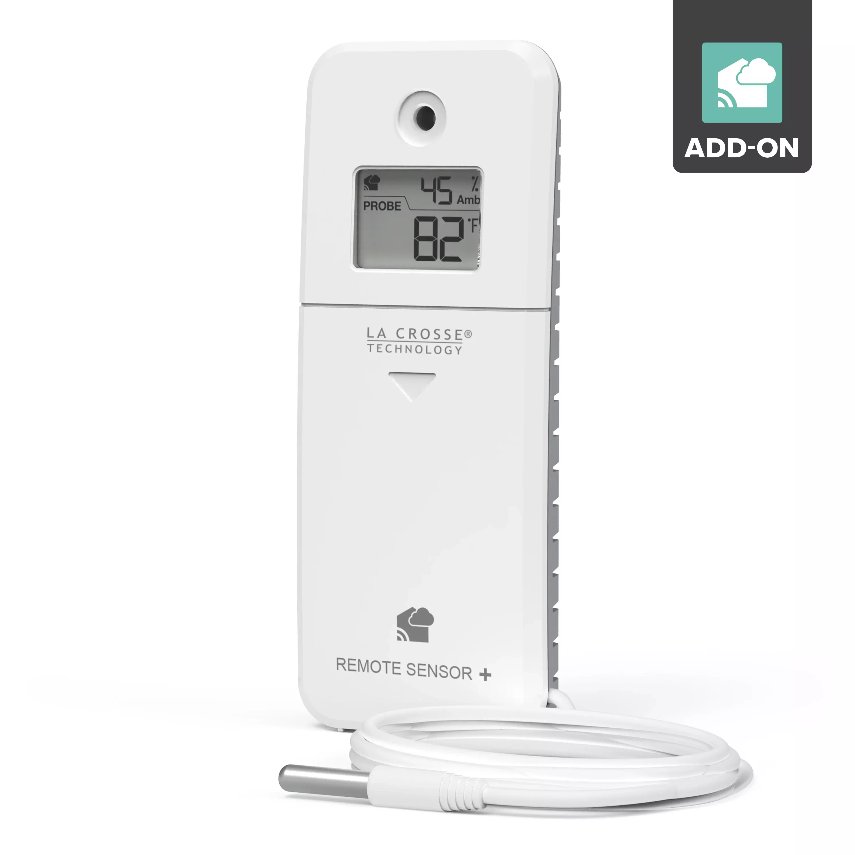 Temperature & Humidity Sensor with Temperature Probe | La Crosse Technology