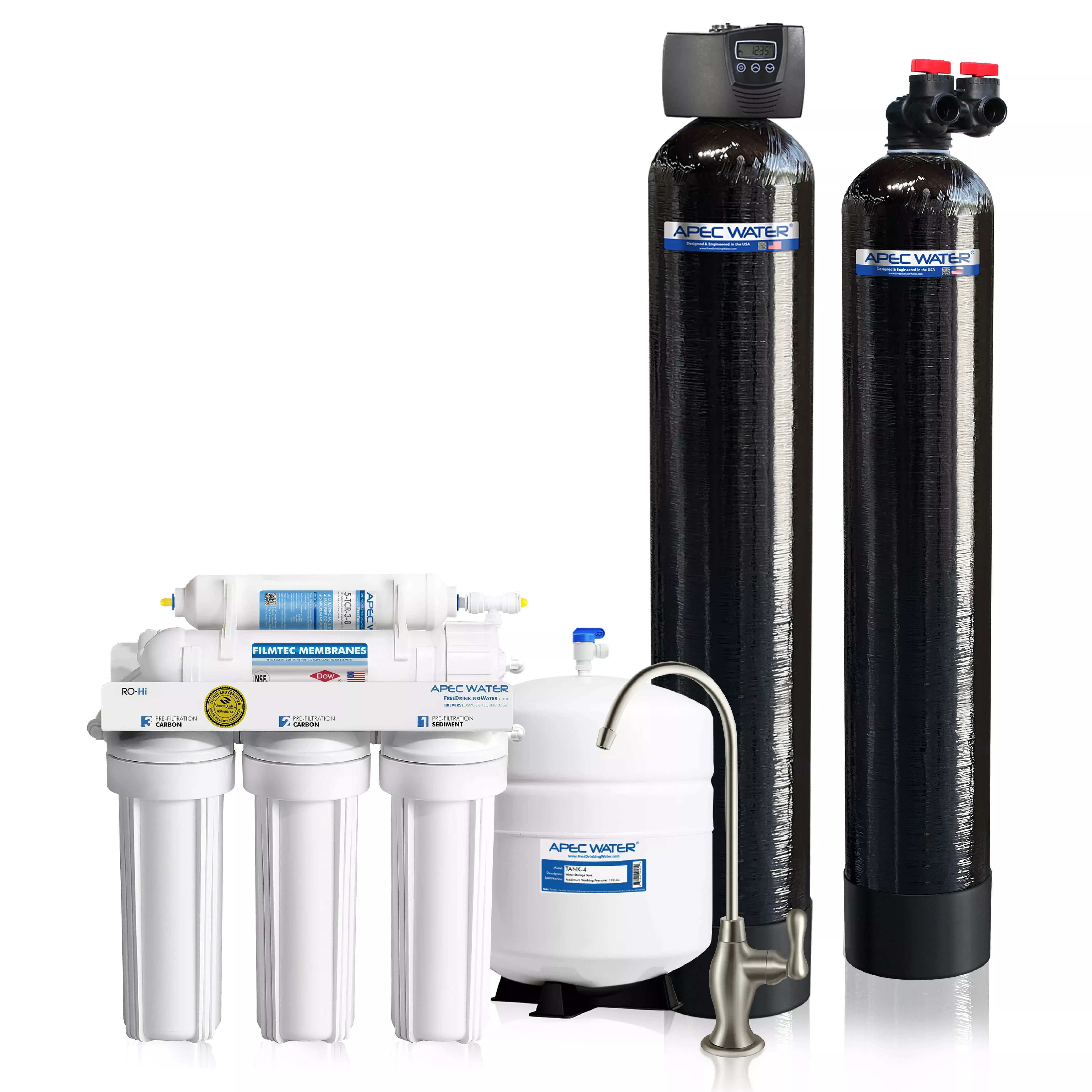 TOTAL SOLUTION 15-FG WHOLE HOUSE WATER PURIFICATION SYSTEM