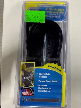 Tough Guy2" x 20' Winch Strap w/Hook & Loop