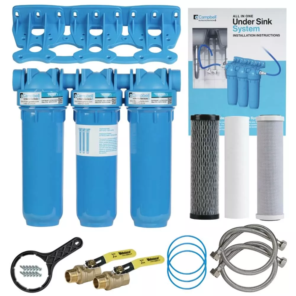 Under Sink Water Filter System | 99% PFAS & Contaminant Reduction