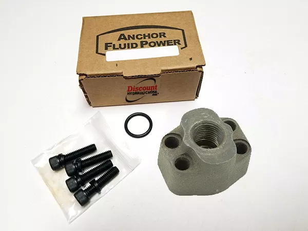 W43-08-08U | 1/2" NPTF x 1/2" Code 61 (Kit)