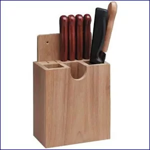 Whitecap Solid Teak Cutlery Rack