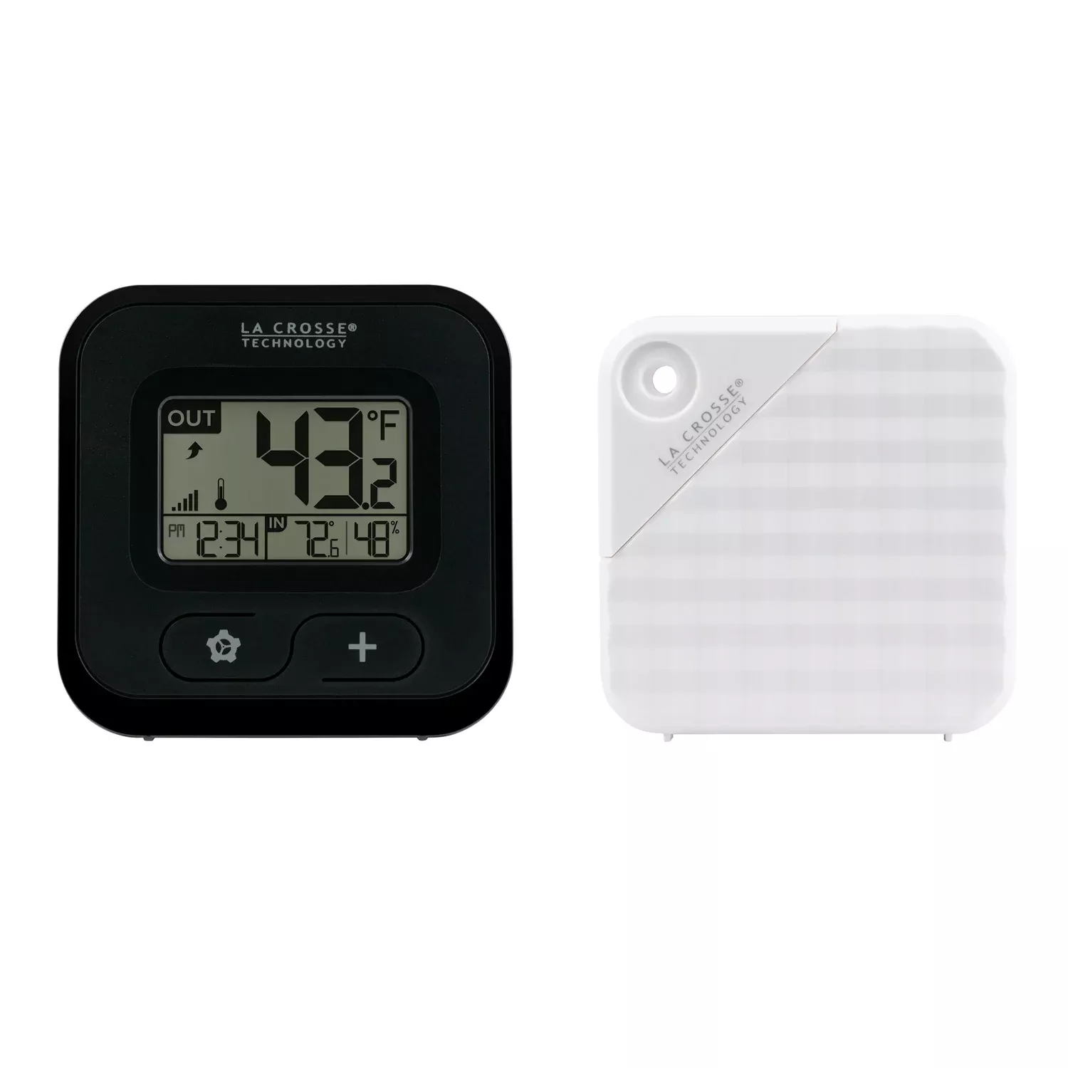 Wireless Indoor/Outdoor Thermometer with Remote Temp Sensor | La Crosse Technology