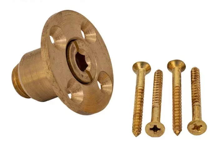 Wood Deck Anchor w/Screws & Insert