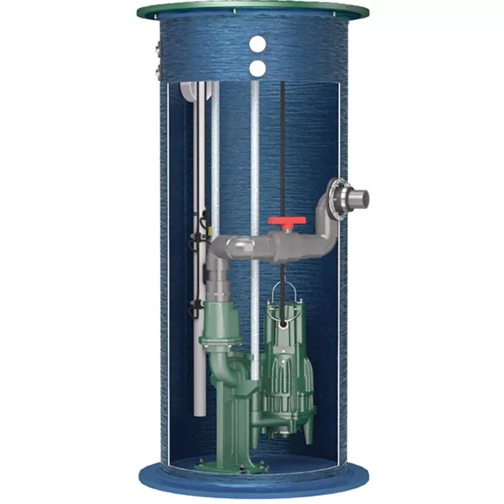 Zoeller Pump Company - 922-0066 - Sys,Grinder-E820/F24X60/FG Cvr/Prepack/Sim/Control Panel/Float Tree